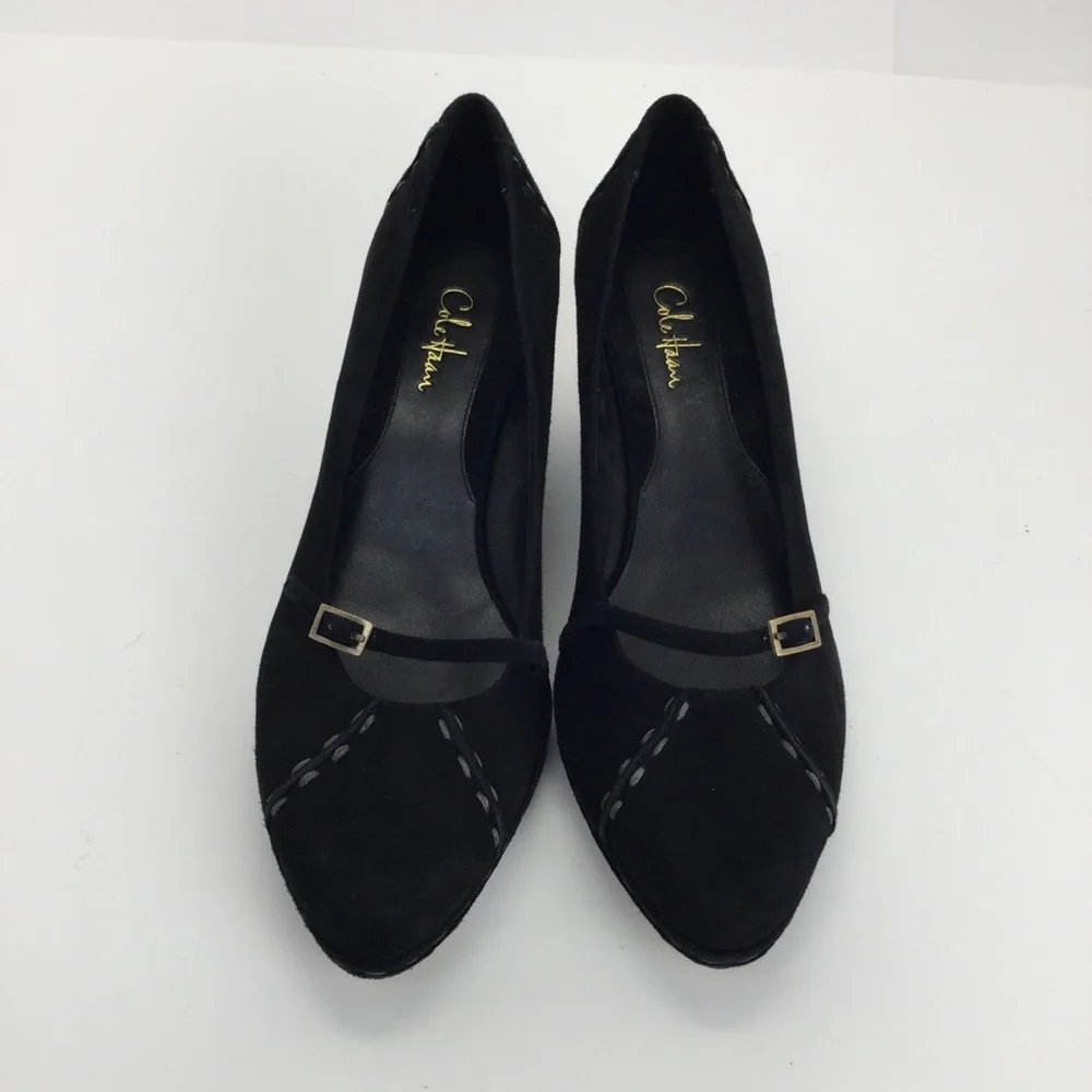 Cole Haan Mary Jane Wedge Heels womens size 6.5